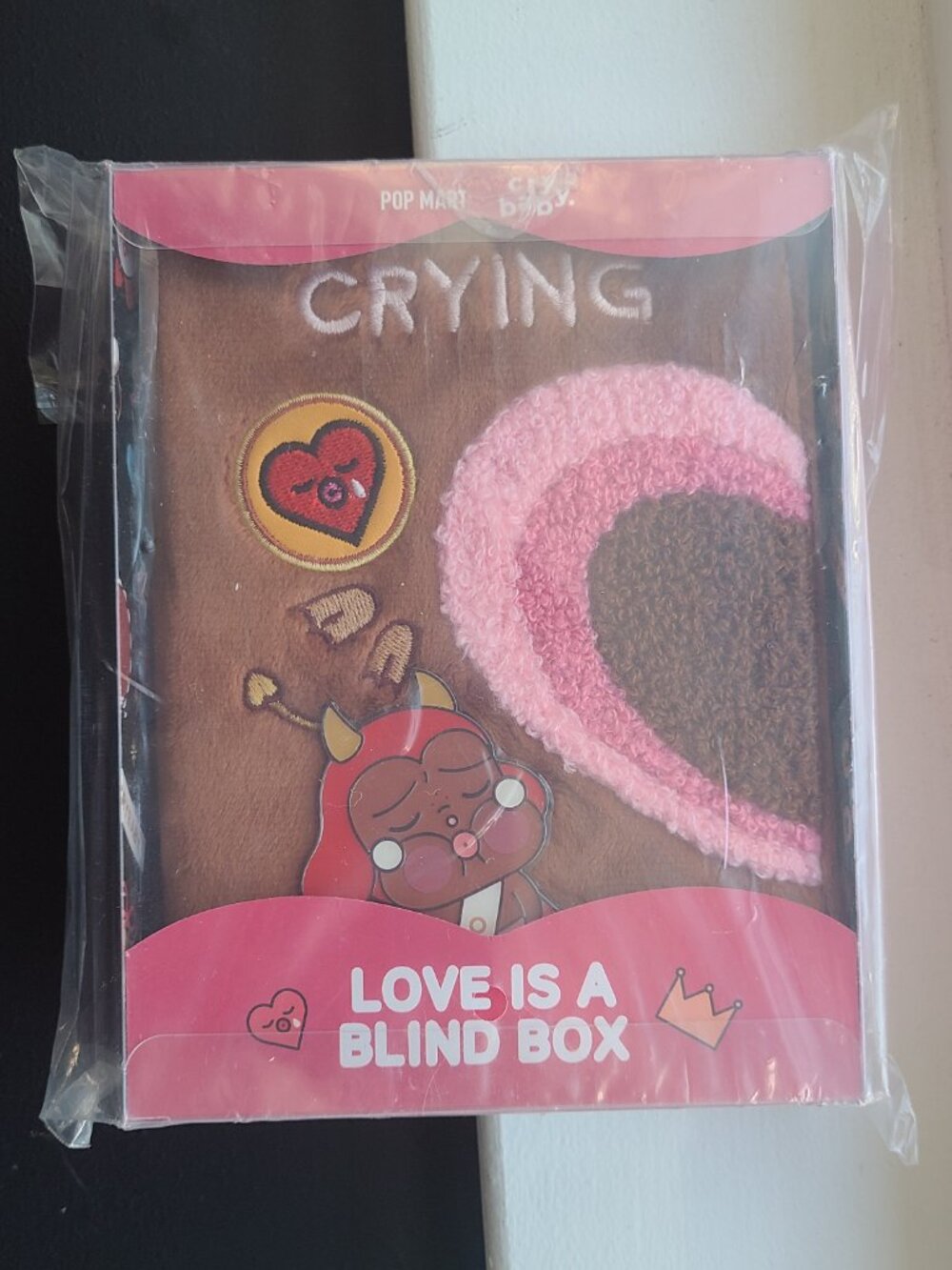 Pop Mart Crybaby Love is a Blind Box Notebook - Devil